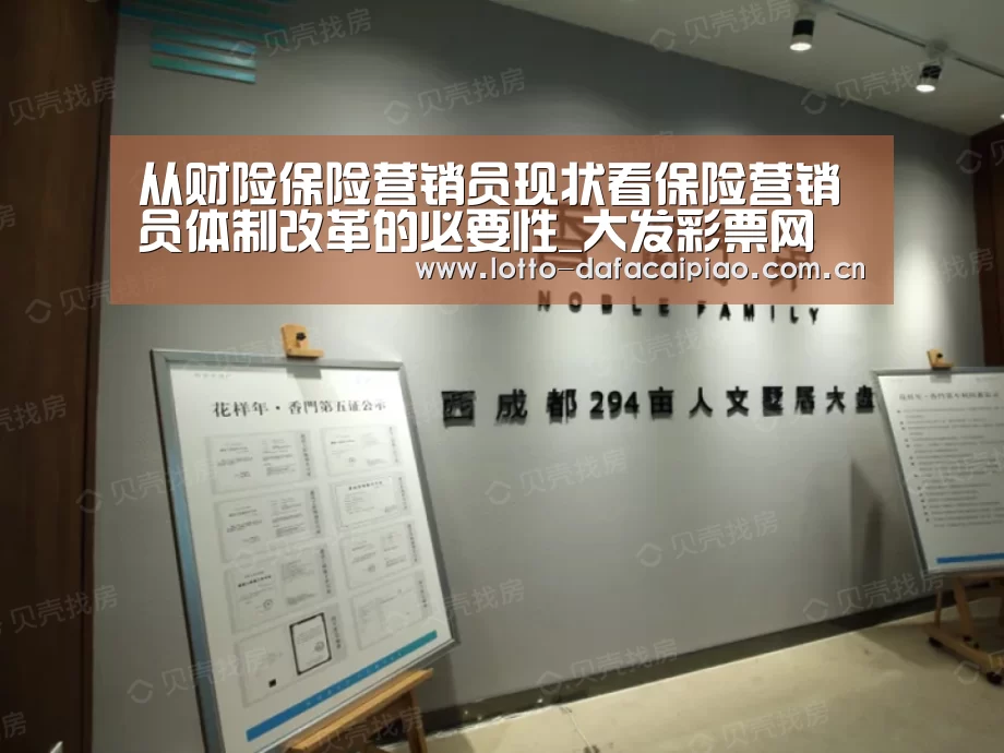 从财险保险营销员现状看保险营销员体制改革的必要性_大发彩票网